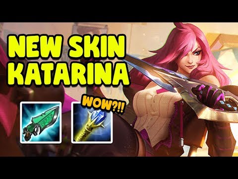 KATARINA MID ANNIHILATION!!! - NEW BATTLE ACADEMIA KATARINA SKIN SPOTLIGHT!!