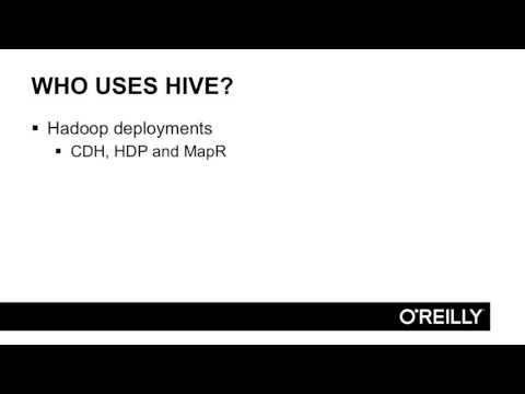Introduction to Apache Hive Tutorial | What Is Apache Hive And Who Uses It?