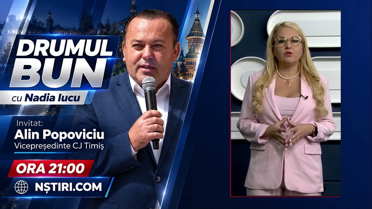 🎙️ În această seară, la „Drumul Bun”, cu Nadia Iucu!