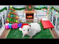 🎄 DIY Christmas House 🎁 Hamster Maze with Traps