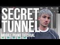Mobile Piano Tutorial How To Play Secret Tunnel Avatar The Last Airbender By Jeremy Zuckerman