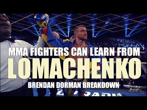 Vasyl Lomachenko's Footwork & Movement For MMA Fighters | Brendan Dorman Breakdown