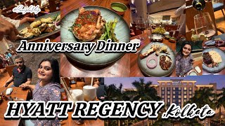 24 February 2026, HYATT REGENCY, Kolkata| Anniversary Dinner Vlog #hyatt #restau