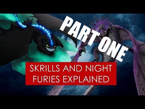 PART ONE: Are Night Furies and Skrills evolutionarily related? Theory [ How to Train Your Dragon ]