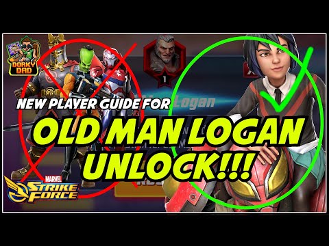 Insane Guide For Old Man Logan! | 800k Spider Society = 4y1r Old Man Logan! | Marvel Strike Force