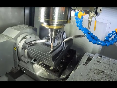 5-axis Machining OKK VC-X350 - Stamping Die - #cncmachine #moldmaking #5axiscnc