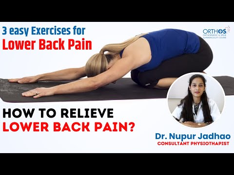 3 Easy Exercises To Reduce Lower Back Pain | Dr. Shrikant Dalal