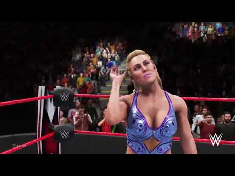 WWE 2K20 RAW QUALIFYNG MATCH FOR SURVIVOR SERIES CHARLOTTE FLAIR VS GIGI