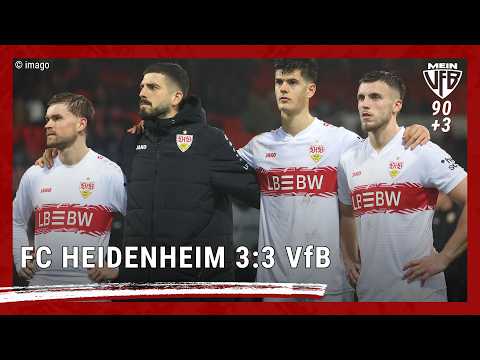 A draw in Heidenheim 🙄⚽️ | FC Heidenheim 3:3 VfB | MeinVfB #90plus3 ⚪🔴
