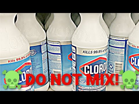YouTube video about: Can I mix pine sol and bleach?
