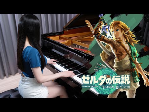 The Legend of Zelda: Tears of the Kingdom Main Theme  & Zelda Classic Theme Piano Cover【Sheet Music】