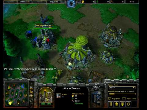 Warcraft III WC3 TFT Future vs Remind Part 1of3 Ancient Isle