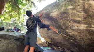 Video thumbnail of Mind Bender, V7. Squamish