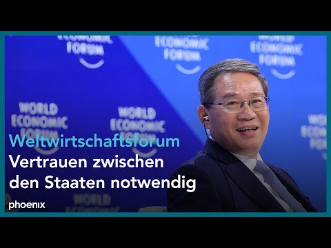 Rede von Li Qiang auf dem Weltwirtschaftsforum in Davos, 16.01.24