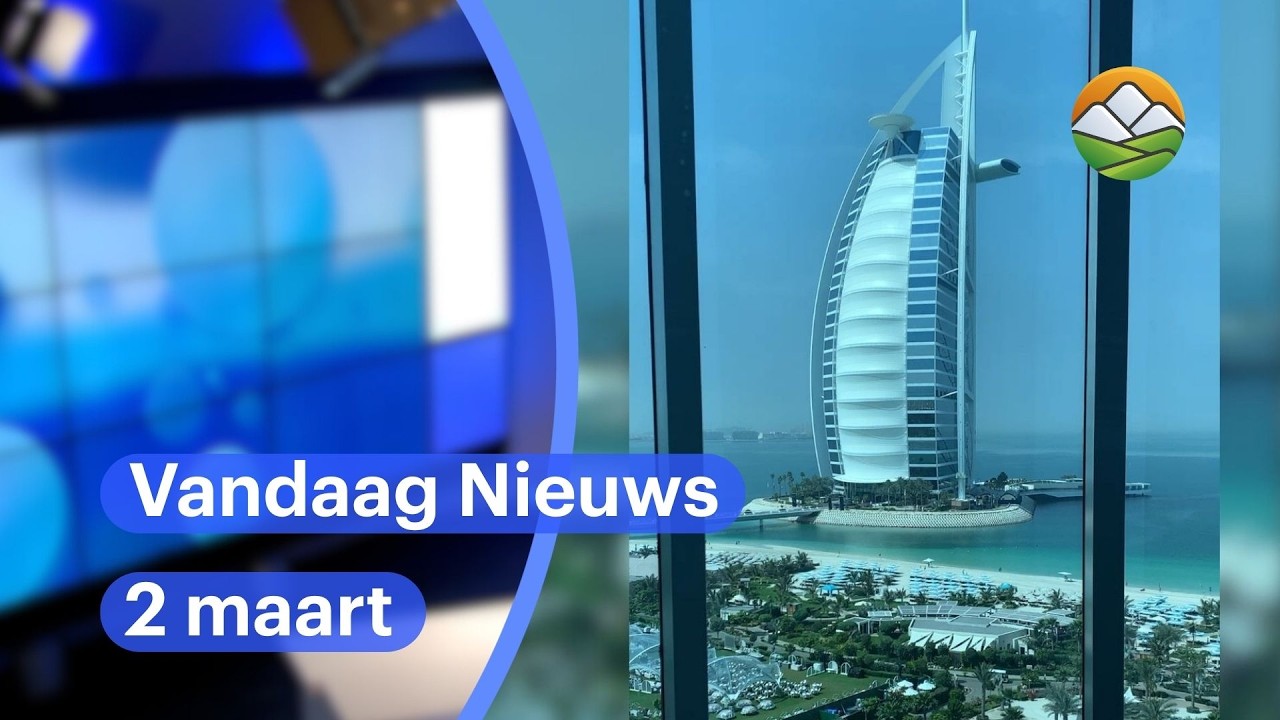 Vandaag Nieuws: George Deswijzen vast in Dubai tijdens aanval