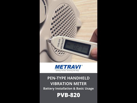 Metravi PVB-820 VIBRATION METERS