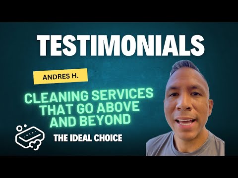 Ideal Professional Janitorial Services video.