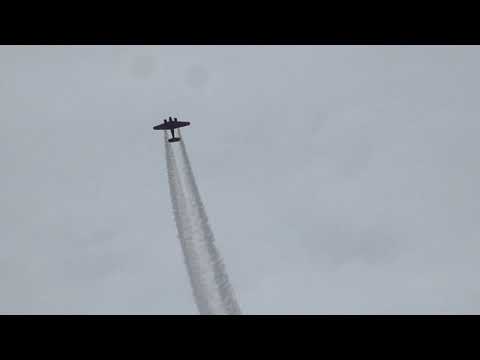 Matt Younkin Twin Beech 18 Aerobatics EAA Airventure Oshkosh, WI 7-25-18