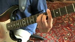 Kula Shaker - Hush - Guitar lesson 1 of 2