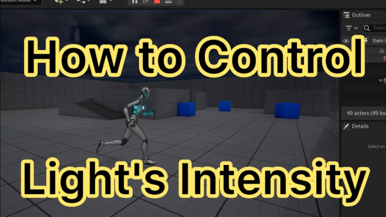 How to Use a Timeline to Control a Light's Intensity - Unreal Engine Blueprints UE5
