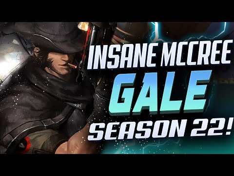 GALE TOP 162 MCCREE GAMEPLAY! [ OVERWATCH SEASON 22 TOP 500 ]