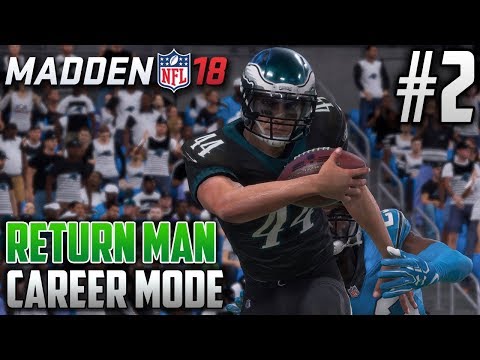 Madden 18 Career Mode | Kick/Punt Return Man Career | EP2 | STIFF ARM!