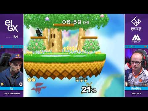 Mew2King vs Ice - EGLX 2018 - Melee Winners Top 24