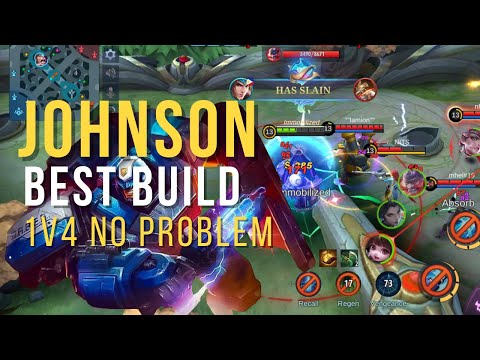 JOHNSON BEST BUILD | BUILD TOP 1 GLOBAL | 1v4 NO PROBLEM