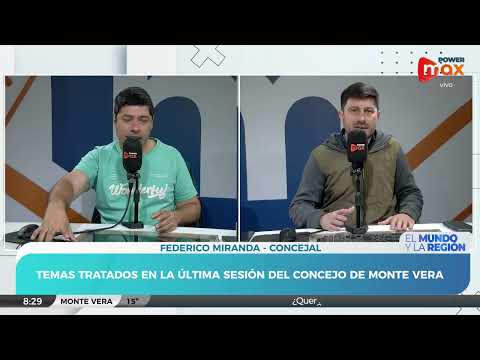 Temas sesionados en el Concejo de Monte Vera | Federico Miranda -  Concejal