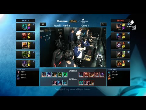 SKT vs SBENU Game 1 Highlights (Champions Korea Summer 2015)