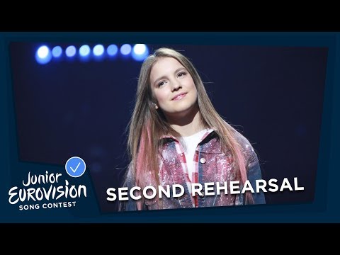 Anna Filipchuk - Unbreakable - Second Rehearsal - Russia 🇷🇺 - Junior Eurovision 2018