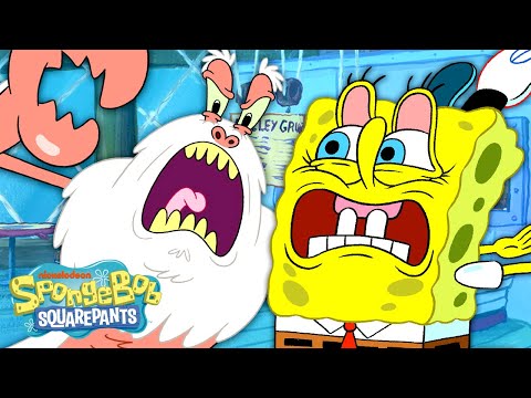小心Yeti Krabs!❄️?全場｜海綿寶寶 (Beware the Yeti Krabs! ❄️? Full Scene | SpongeBob)