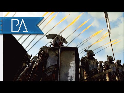 ISENGARD Surround ROHAN at EDORAS - 3v3 Siege - Total War: Rise of Mordor