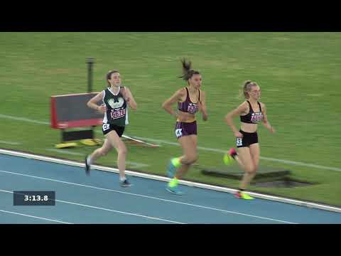 2018 Vic Schools Champs. Girls U18 1500m