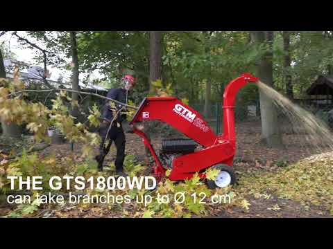 Benzínový štiepkovač GTM Professional GTS1300WDG s motorom Loncin Benzínový štiepkovač GTM Professional GTS1300WDG s motorom Loncin