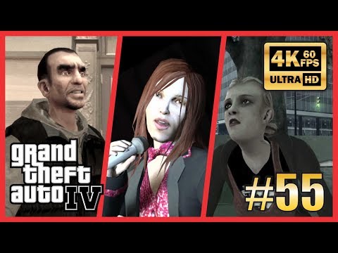 GRAND THEFT AUTO IV 4K60fps Walkthrough Part 55 Ms. Bluesy StJohn, Catch The Juggler Marnie & Hossan