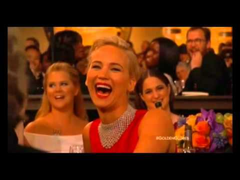 Ricky Gervais at the Golden Globes 2016 - All of his bits chained
