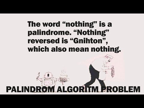 Palindrome Algorithm Problem