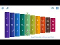 Head Shoulders Kness And Toes On My 1st Xylophone A Virtual Xylophone For Mobile Devices