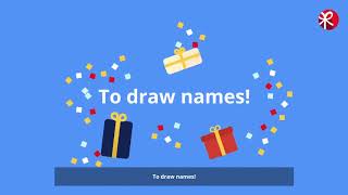 Draw names for your Secret Santa and celebrate Christmas together or remotely