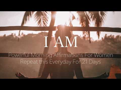 I AM Morning Affirmations for Women | Powerful Guided Meditation 432 Hz Healing Frequency