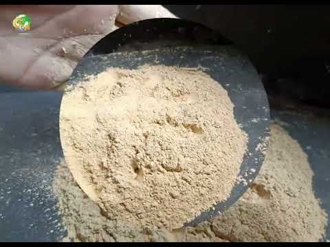 Powdered soapstone light yellow powder(saw ddt + kha yellow)...