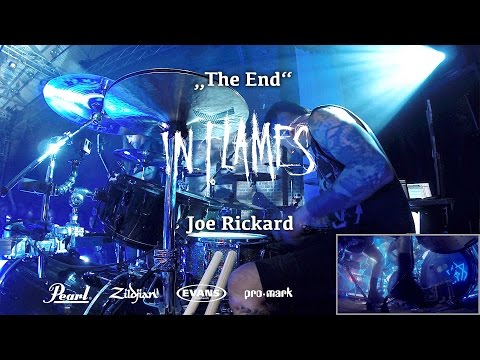 Joe Rickard - In Flames | The End live @ Freiheizhalle München 26/03/17 | Drumcam