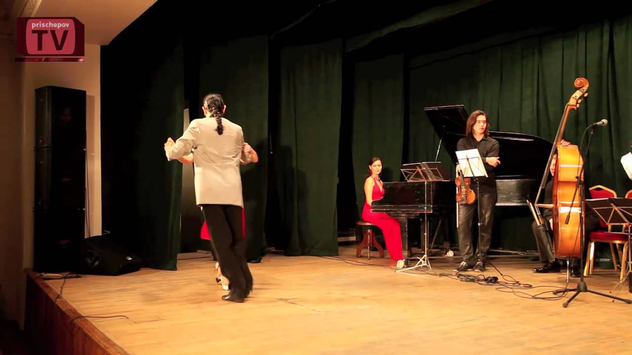 Orlando Farias  & Silvia Fuentes, Russia, Moscow,  Shou "El Tango de Plata"