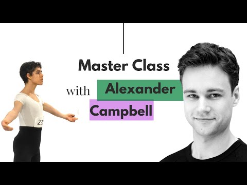 BALLET - LIVE at YGP Australia with Alexander Campbell, Principal Dancer at The Royal Ballet