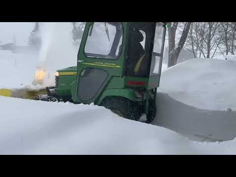 Gaylord, Michigan 30” snowstorm Christmas Eve 2022.