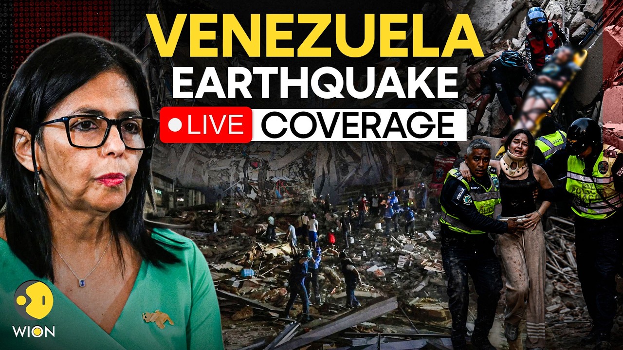 Venezuela Earthquake LIVE: Twin Quake Strikes Caracas, Buildings Collapse, Residents Flee In Panic
