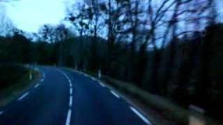 La route en camion