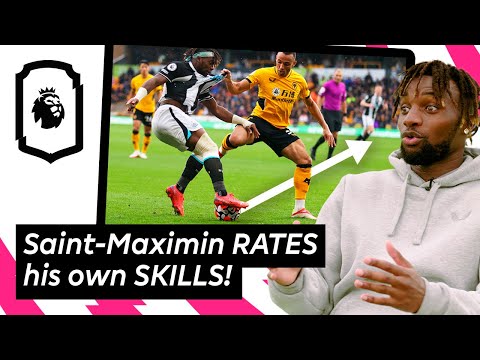 Allan Saint-Maximin REACTS to his GREATEST SKILLS | Uncut