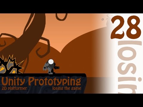 2D Prototyping in Unity - Tutorial - Platformer - Loser!